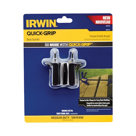 Irwin Quick-Grip Deck Tool Kit 1964757